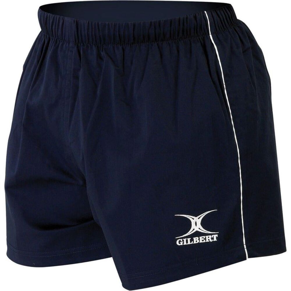 Gilbert Mens Match Rugby Shorts / Navy